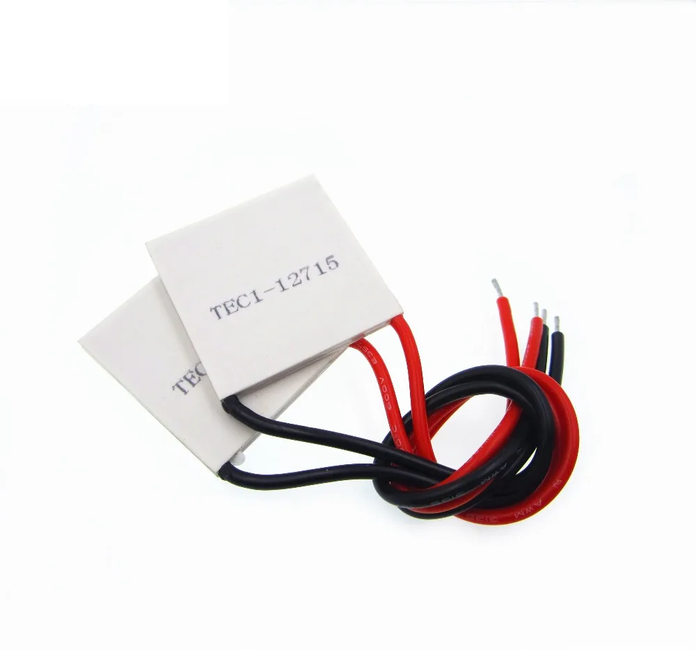 10 шт./лот TEC1 12715 TEC 1 136 8 W 12V 15 4 V 15A Термоэлектрический охладитель Пельтье (TEC1