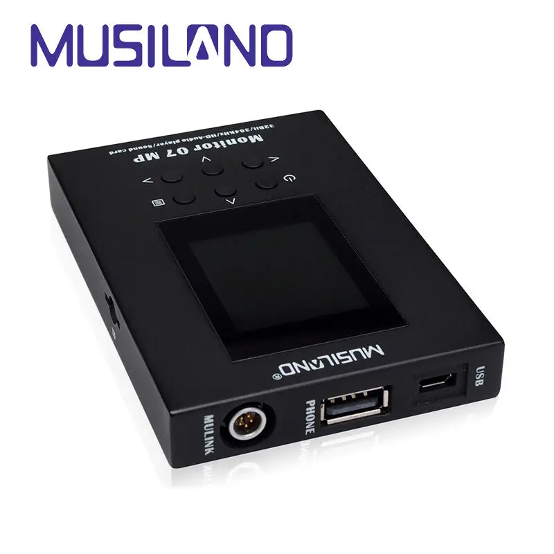 MUSILAND монитор 07MP звуковая карта 32 бит/384 кГц КПК мобильный Android iOS Linux Mac WINDOWS форматы