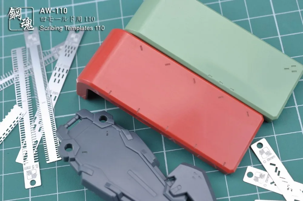 Травление частей для Gundam Scribing шаблоны AW110 фото-травленые листы принимаются оптом