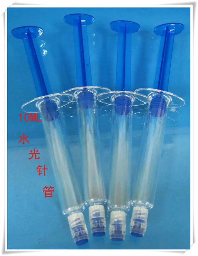 10 мл одноразовый шприц пакет крема для лица прозрачная трубка протеина стволовых