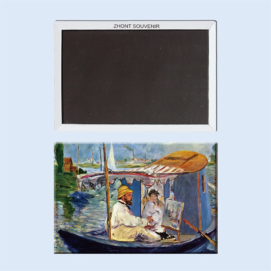 

23 Pictures Drawn Paintings of Monet Fridge Magnets,Autumn_effect;Castle,Etretat,Flowers,Evenings_moment,Sunlight,Virginia