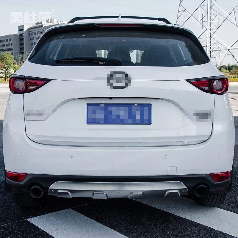 Для Mazda CX 5 CX5 2017 2018 2019 Задняя Крышка багажника отделка двери литье сапог украшение