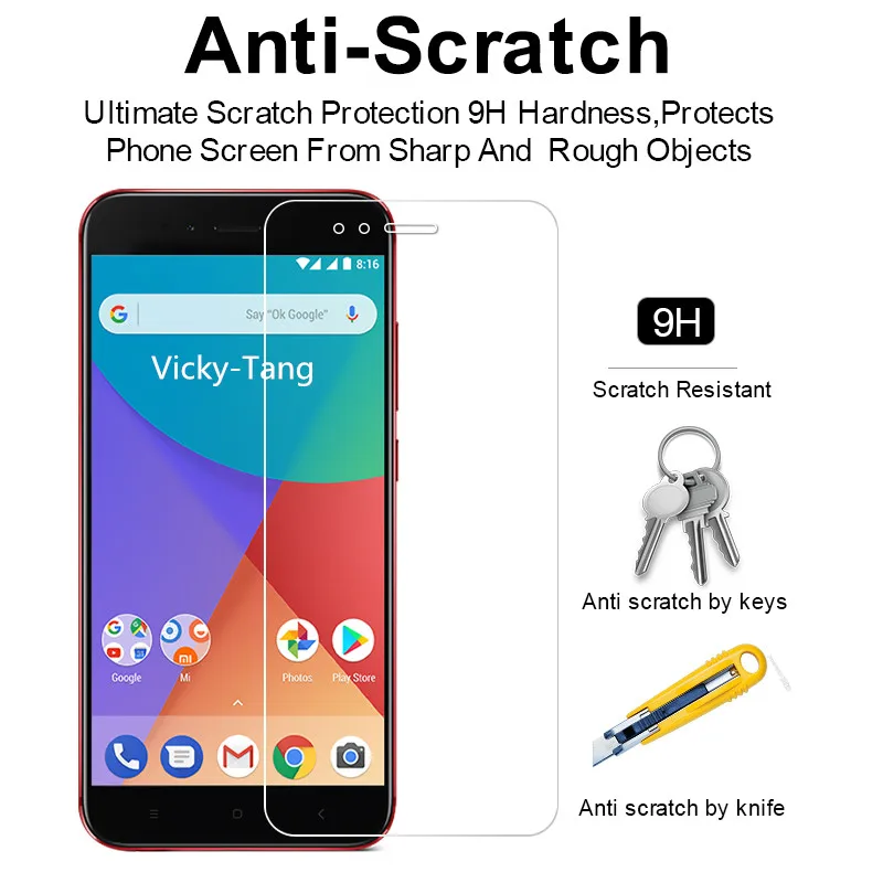 Закаленное стекло для Xiaomi mi a1 Защитная пленка для Xiaomi mi a1 mi a1 Xiaomi mi 5X mi 5x защитная пленка
