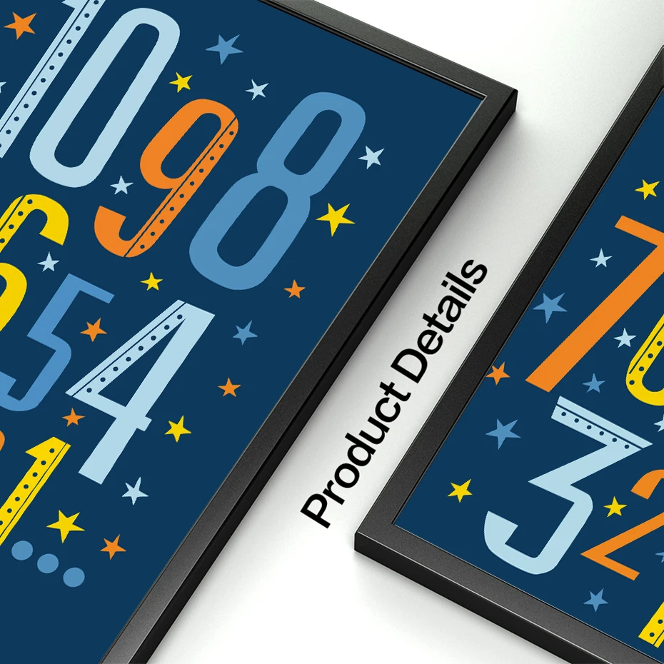 Синий мультфильм крутой мальчик космическая ракета А4 холст Художественная