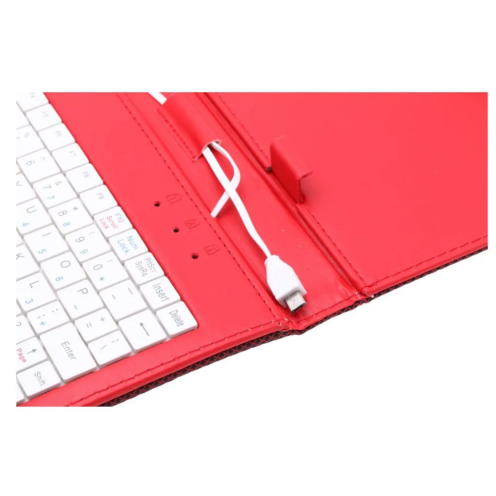 Griddin искусственная кожа фолио чехол для Android планшет пк микро usb клавиатура 7 ''