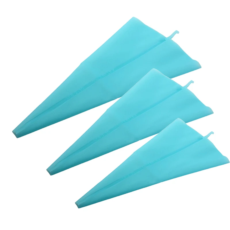 3 шт./компл. многоразовый силиконовый кондитерский мешок для глазировки тортов