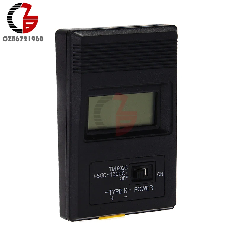 Цифровой термометр Tm902c зонд термопары игольчатый 0 1300 градусов семейный