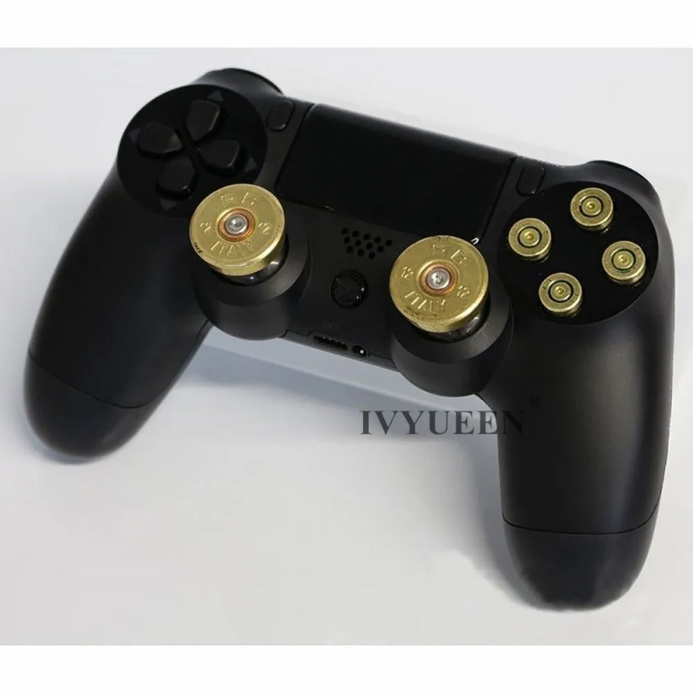 Набор аналоговых стиков IVYUEEN для Sony Playstation 4 Dualshock PS4 PRO Slim Controller Bullet Button 9