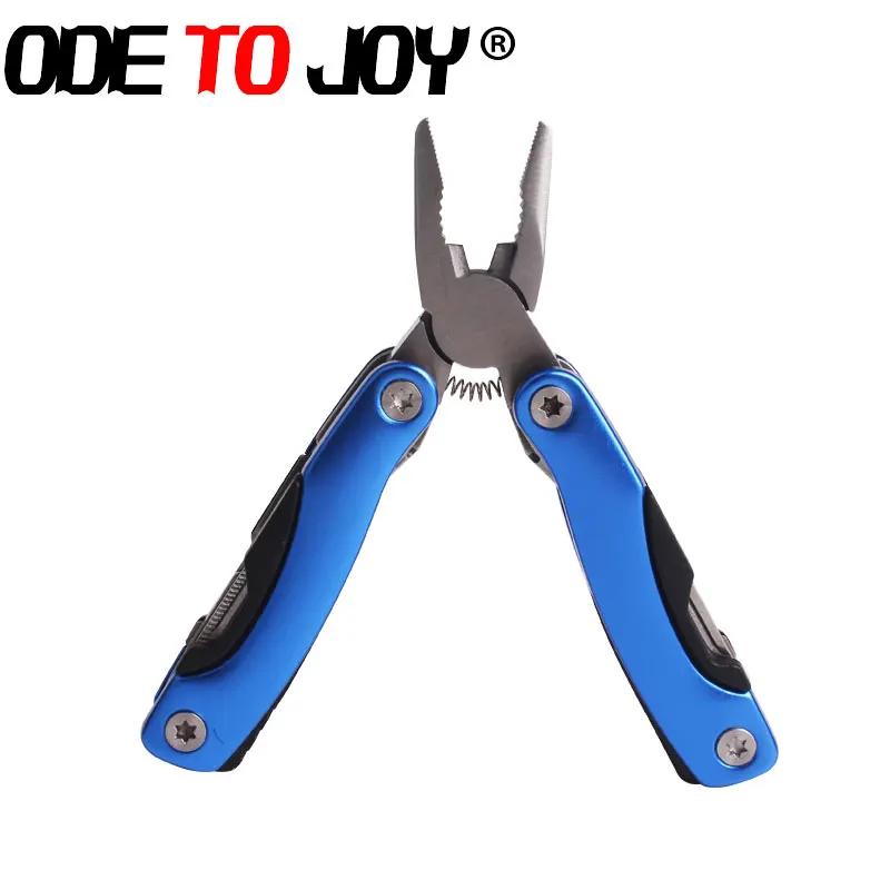 Odetojoy Многофункциональный складной Рыбалка плоскогубцы открытый ключ Гаечные