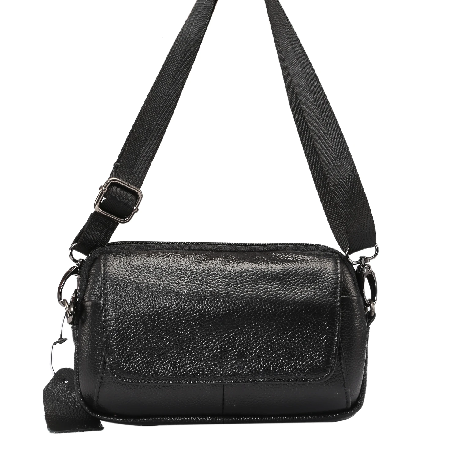 

2in1 Men Genuine Leather Case Shoulder Bag Business Men Wallet Purse Phone Fashion Casual Men Messenger Bag Crossbody Bag