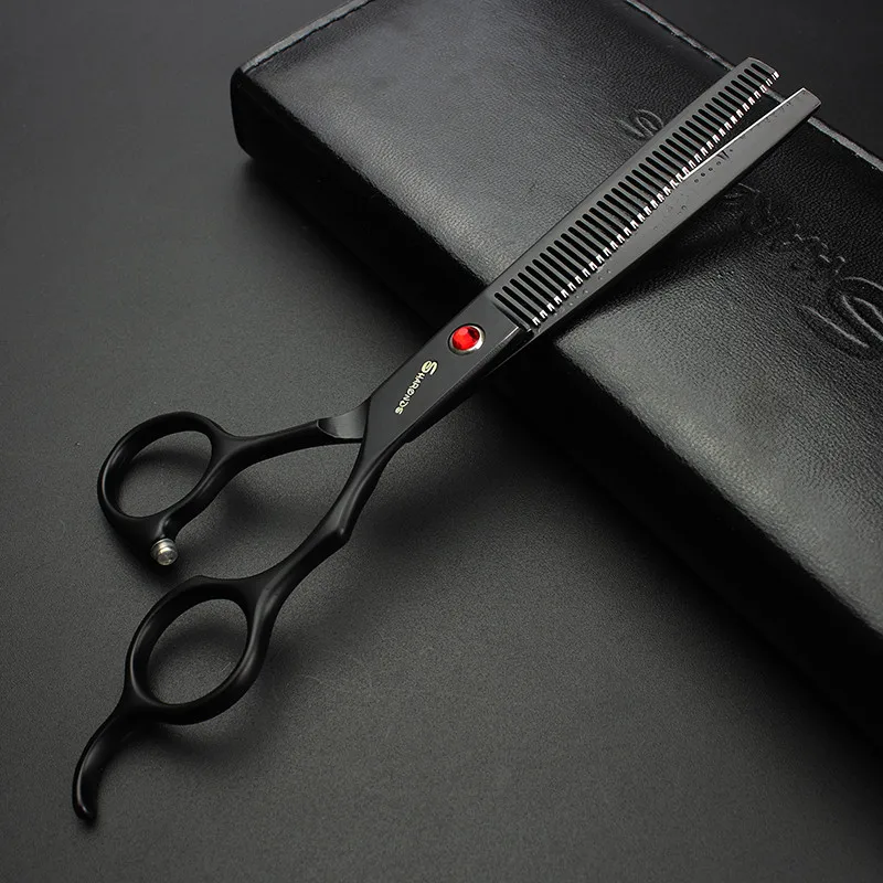 Thinning Scissors Высокое качество SHARONDS 7 дюймов ножницы Япония 440C Профессиональные Парикмахерские ножницы для стрижки волос филировочные ножницы - Цвет: Thinning Scissors