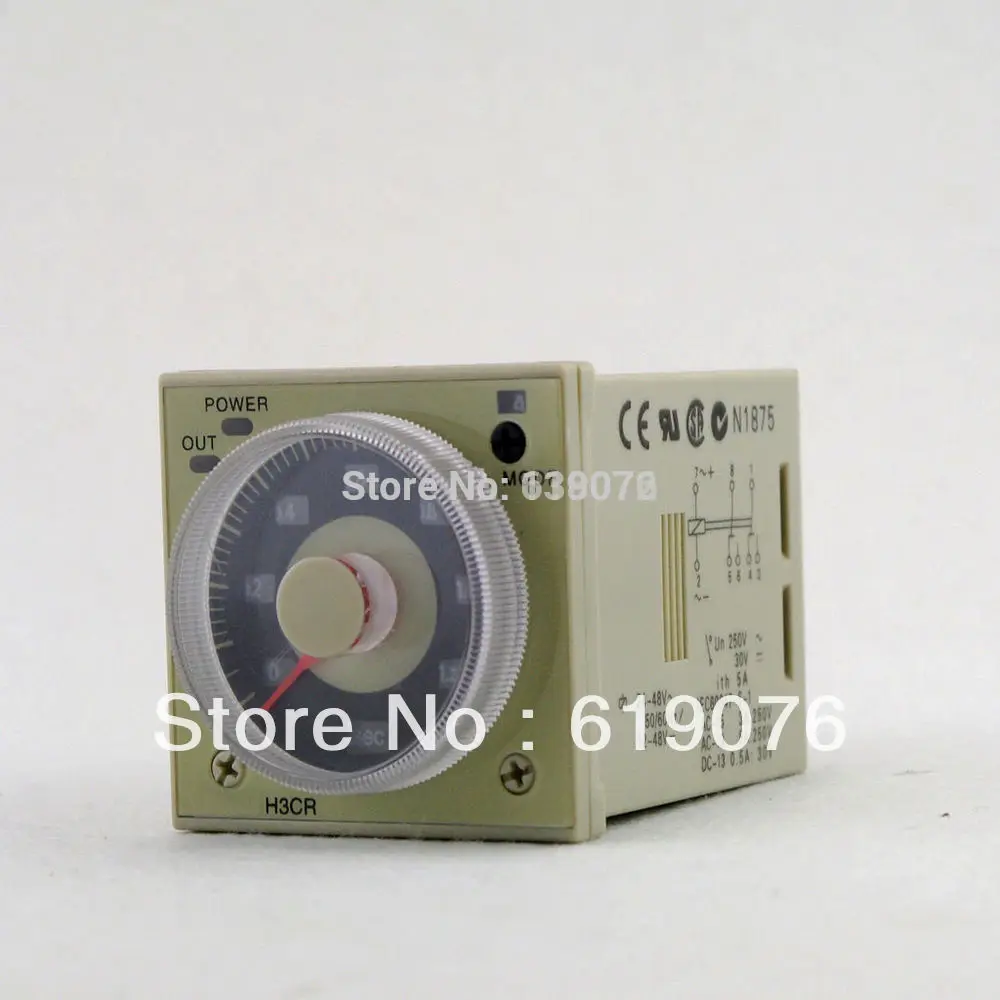 Время задержки многофункциональный таймер H3CR A8 100 125VDC и 240VAC DPDT 8 контакт. гнездо