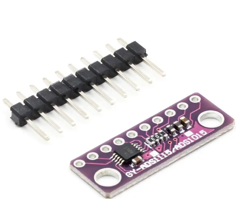 I2C ADS1115 16 битный 4 канальный модуль ADC с программируемым усилителем 2 0 В до 5