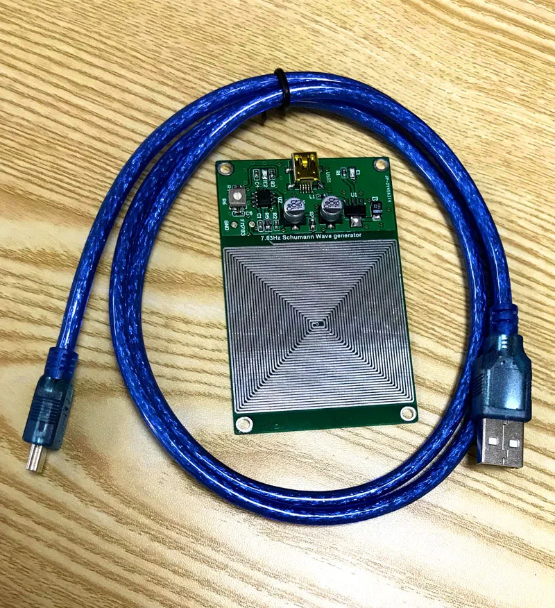 FM783 7 83 HZ Schumann Wave ультра низкочастотный импульсный генератор DC 5V с usb кабелем
