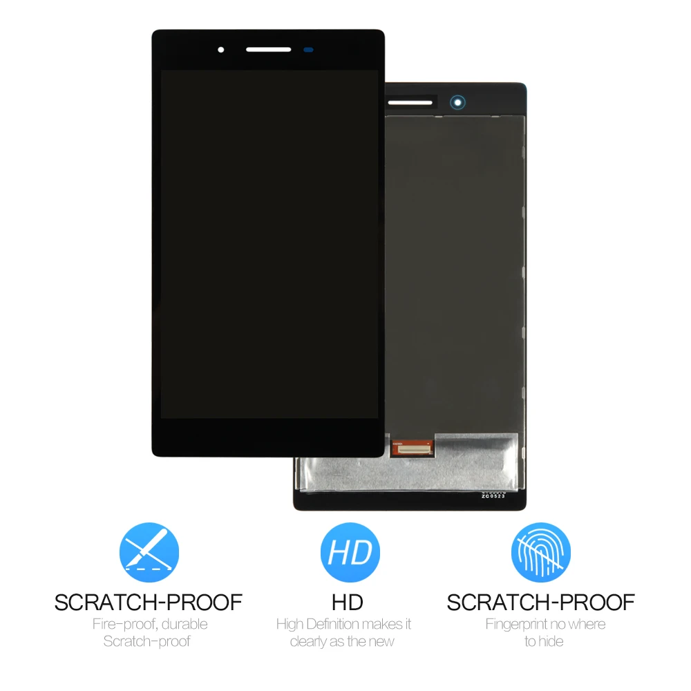 Srjtek 7 &quotдля Lenovo TAB3 730 730F 730M ЖК дисплей сенсорный экран дигитайзер стеклянная