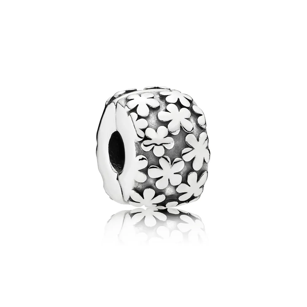 50 styles copper DAZZLING CROWN Rose Shining Flower clip bead Fit Original Pandora Bead Bracelet For Women Charm DIY P021 - Цвет: W1610