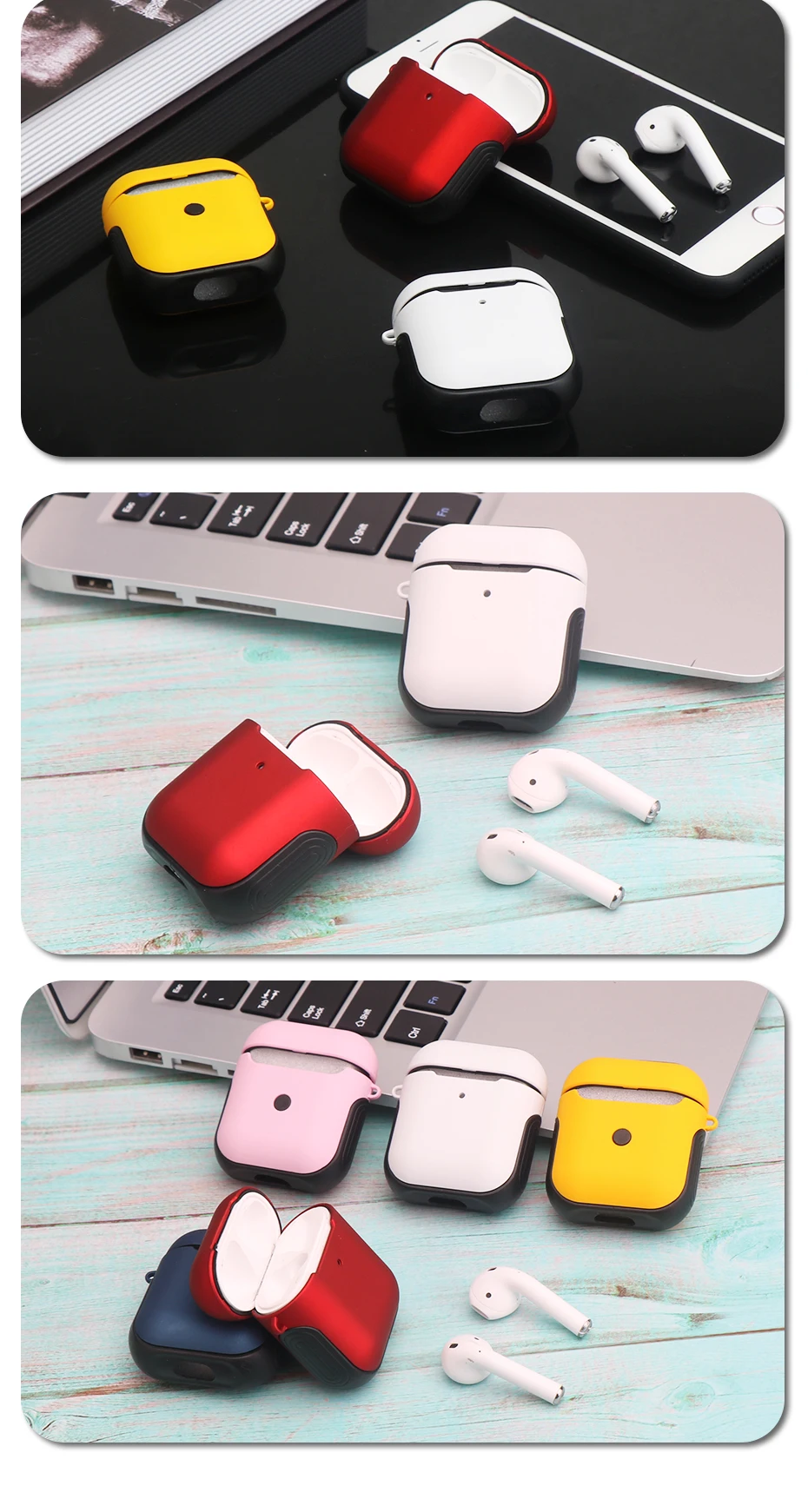 IKSNAIL чехол для наушников для Apple AirPods 2 силиконовый чехол беспроводные Bluetooth наушники Air Pods Чехол защитный для AirPod чехол