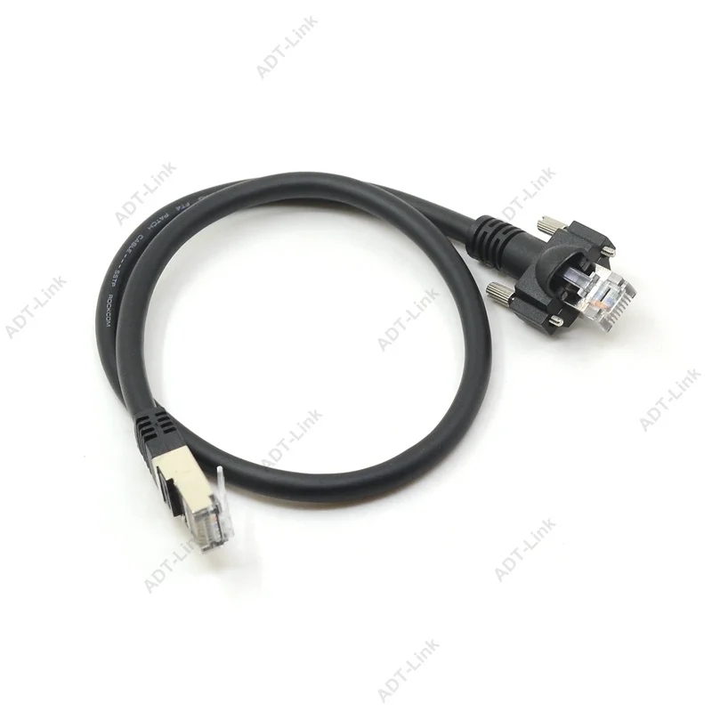 RJ45 к GIGE кабель с винтовым креплением гигабитный Ethernet промышленный цифровой