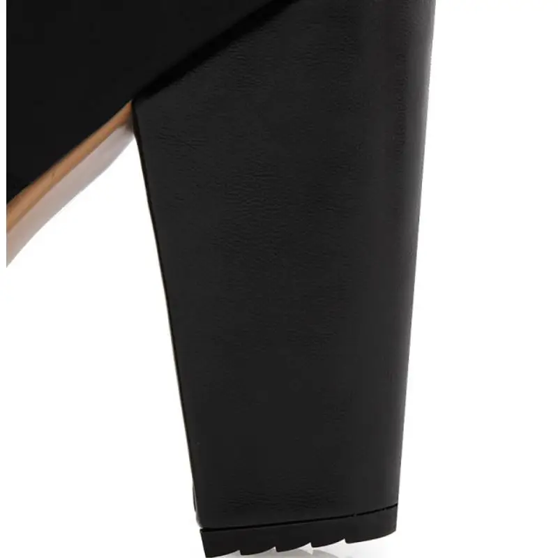 Haoshen& Girl/зимние сапоги женские зимние сапоги на платформе с водонепроницаемым мехом сапоги до колена на высоком каблуке женские сапоги из искусственной кожи