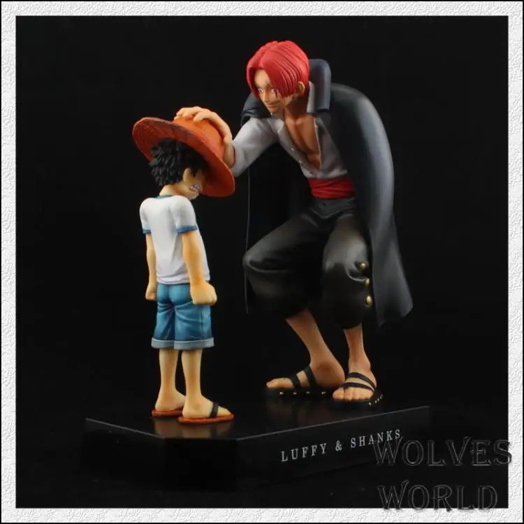1 шт. 18 см аниме цельная Обезьяна D luffy Shanks ПВХ экшн-фигурка Коллекционная модель