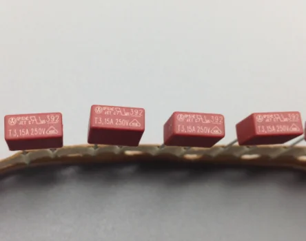 10pcs/lot Commonly fuse / LCD tube slow cut T3.15A 250V T3.15AL250V square | Integrated Circuits