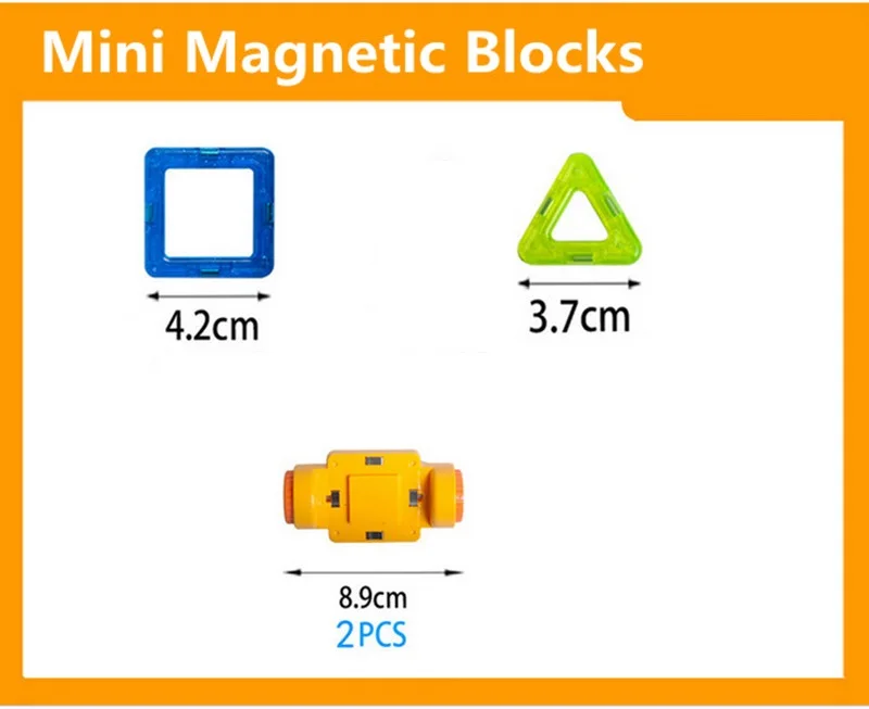 Bd 22 шт. мини магнитный building block набор модели и строительство игрушки пластиковые