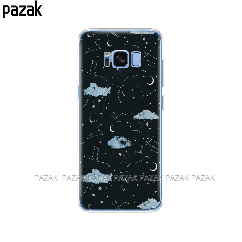 34498 Silicone phone Case For Samsung Galaxy S8 / S8 PLUS Cases Cover For Samsung S8 / S8 plus new fation Phone shell - Цвет: 34498