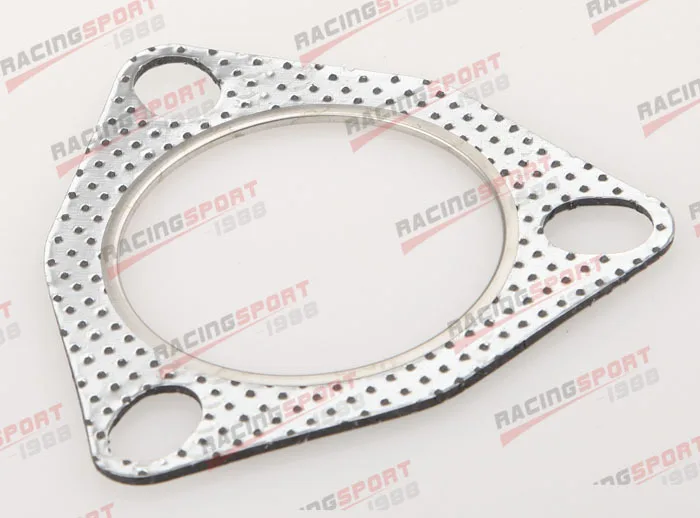 

3.5" 3-BOLT HighTemp Exhaust Gasket TURBO/MANIFOLD/HEADER DOWN/DUMP PIPE FLANGE