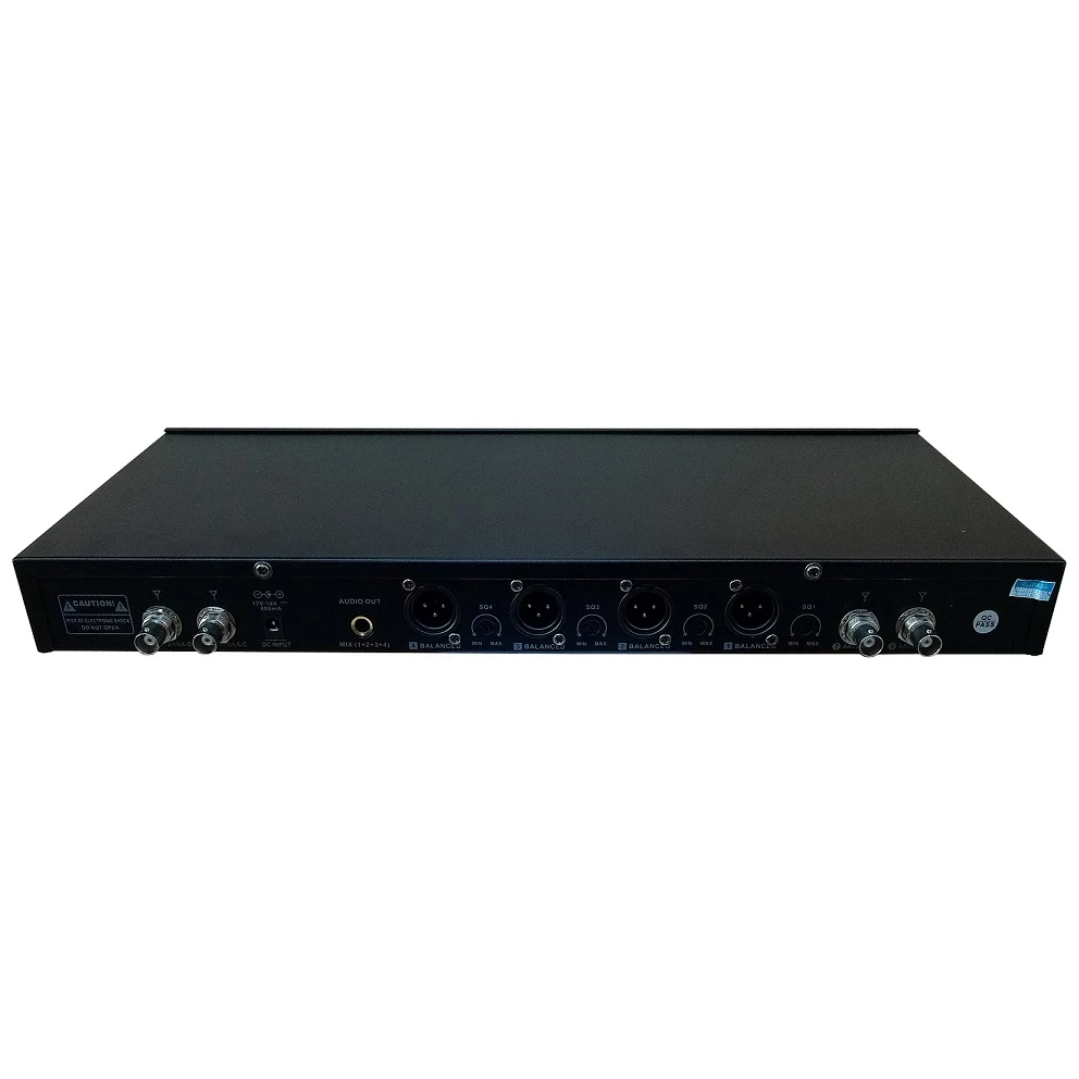 Болимический Профессиональный 4 канальный беспроводной микрофон ручной uhf
