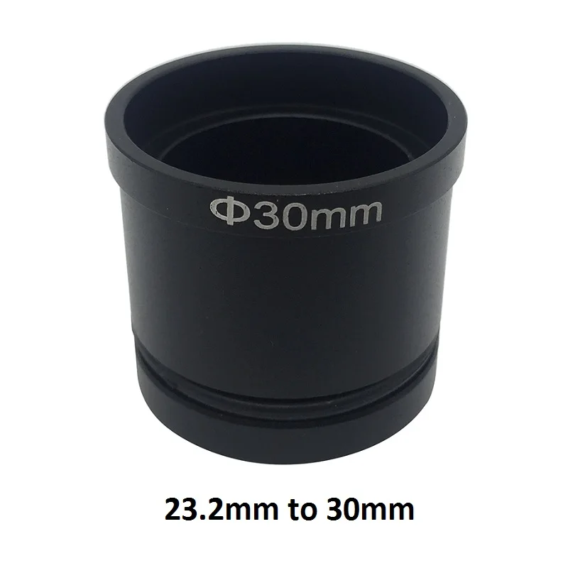 23.2mm to 30mm Адаптер для окуляра кольцо 23,2 мм до 30 мм 30,5 мм 1,25 дюйма USB камера для стерео микроскопа астрономический телескоп аксессуары - Цвет: 23.2mm to 30mm