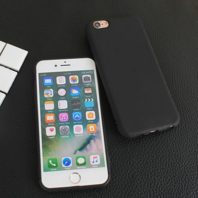 Чехол для iPhone 7 Plus плюс 8X10 Мягкие TPU силиконовые Коке чехол 6 6s 5 5S SE мягкие Капа ipone 6S