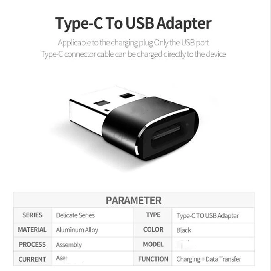 Usb type C OTG адаптер конвертер Мужской к USB Женский тип-c OTG конвертер для Xiaomi mi6 Nexus 5x6 p зарядное устройство данных USB c кабель