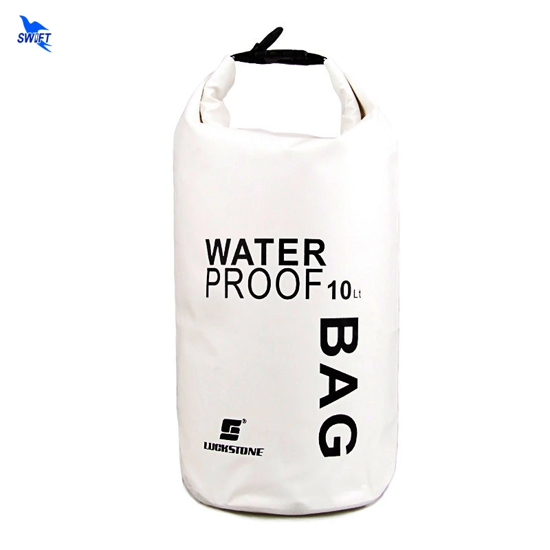 

10L Ultralight Waterproof Bag Dry Bag Outdoor PVC Kayaking Drifting Rafting Storage Pack River Trekking Floating Swimming Sack