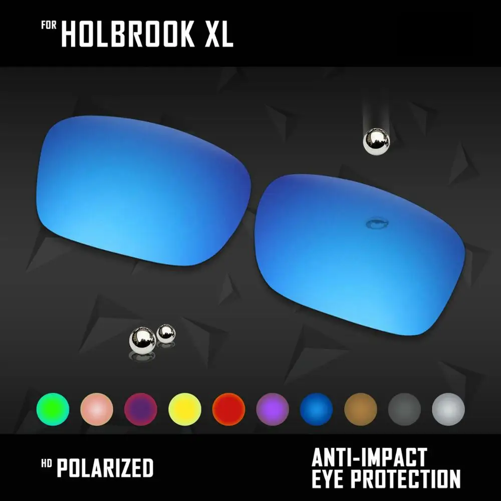 Замена линз OOWLIT для солнцезащитных очков Oakley Holbrook XL OO9417 Поляризованные-разные цвета