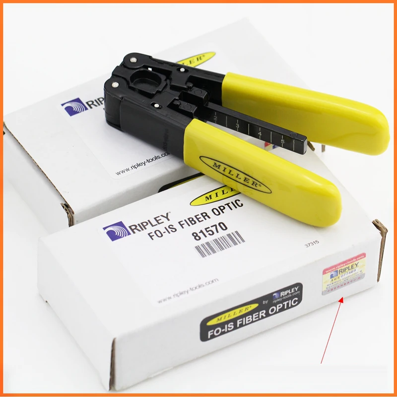 

FO-IS Miller dual-port Covered wire strippers Fiber stripping pliers FO-IS Cable Stripping Fiber pigtail patch cord scissors