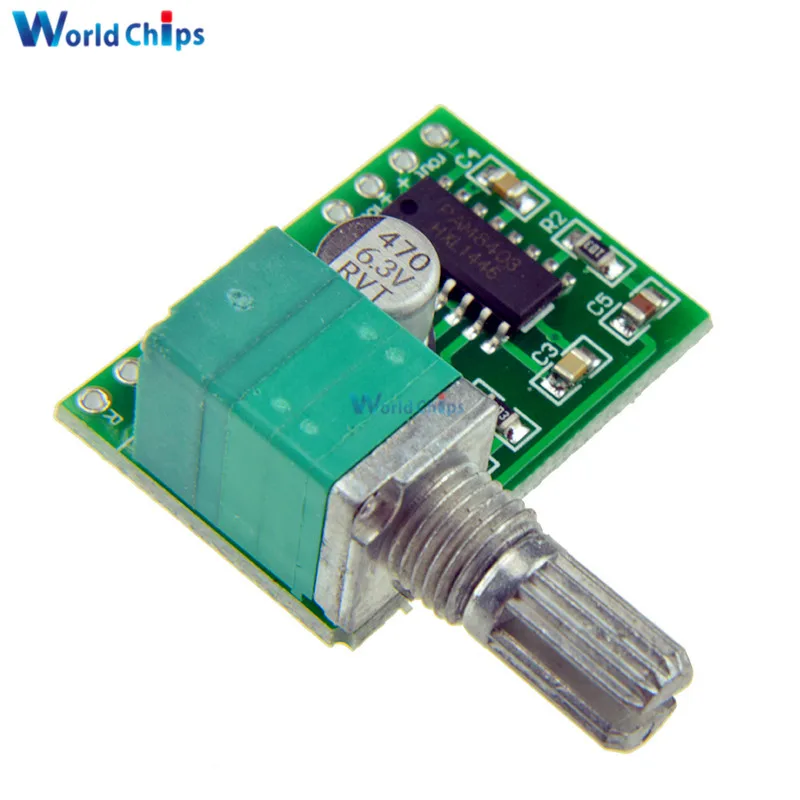 2 шт. супер мини PAM8403 DC 5 В канала USB цифровой аудио усилитель плата модуль 2*3 Вт