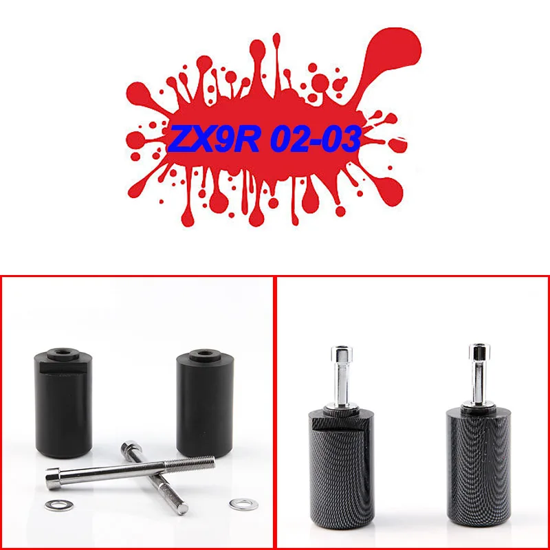 

Frame Slider For Kawasaki Ninja ZX7R ZX9R ZX10R ZX14R ZX 7R 9R 10R 14R Falling Crash Pad Protection 1996-2008