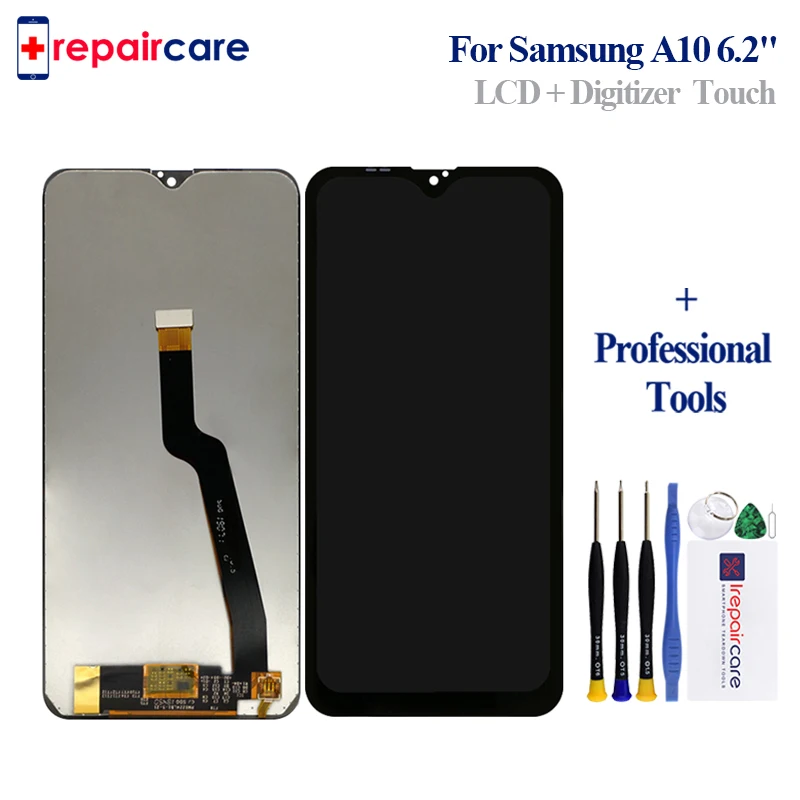 6 2 &quotОригинальный ЖК-дисплей для samsung Galaxy A10 A105 A105F SM-A105F ЖК-экран Замена дигитайзер