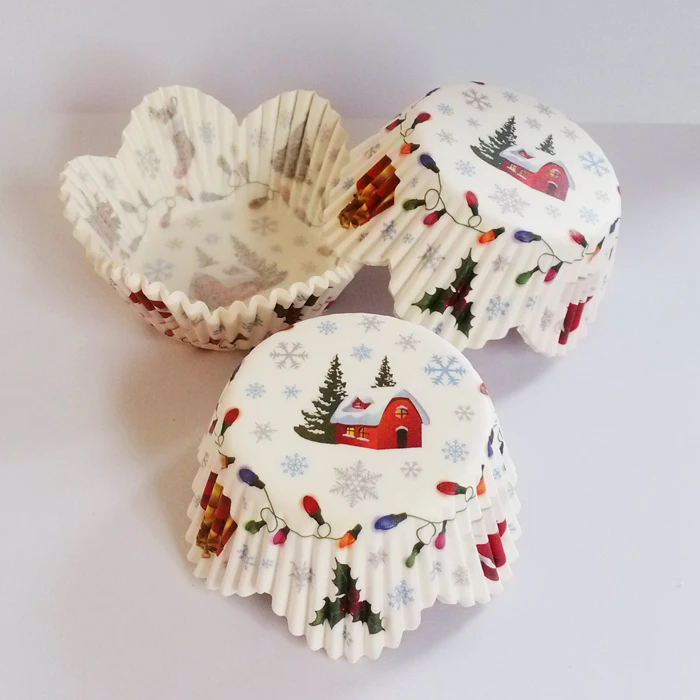 50 шт бумажный торт чашка выпечки Маффин кекс печь инструменты для красочный