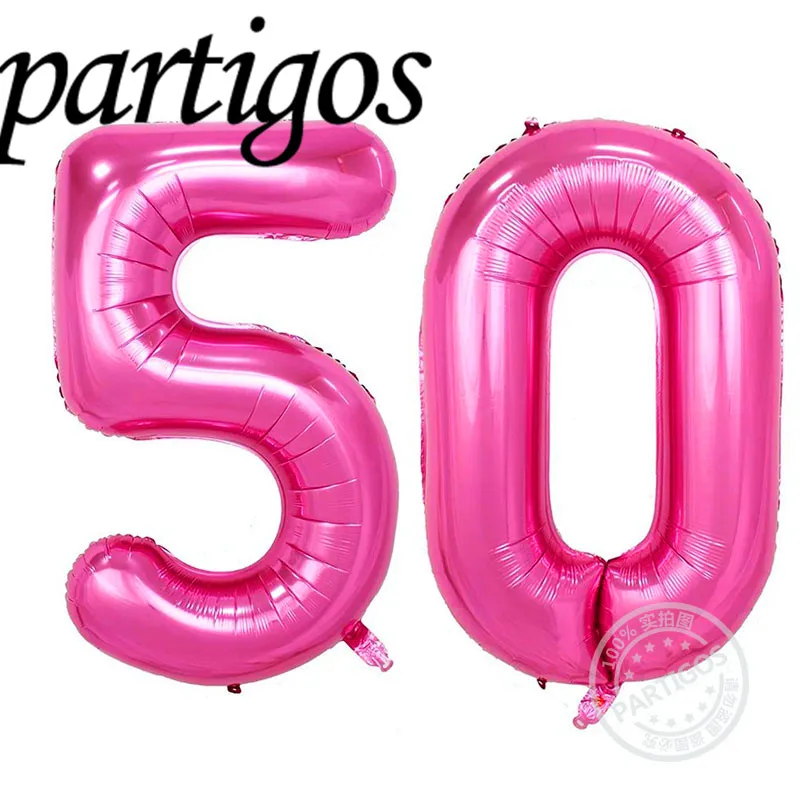 Воздушные шары в американском стиле 2 шт./лот 40-дюймовые приталенные с цифрами для