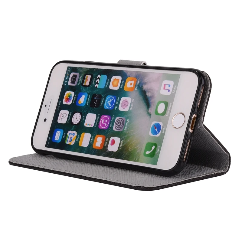 SFor Coque iPhone 8 Case Cute Panda Cat Owl Bear Monkey Leather Flip Wallet Phone Cases For iPhone8 Cover Etui Capinha on - Чехол для iPhone 8 SFor Coque с милыми пандами, кошками, совами, медведями и обезьянами, кожаный, с клапаном-бумажником, для телефо