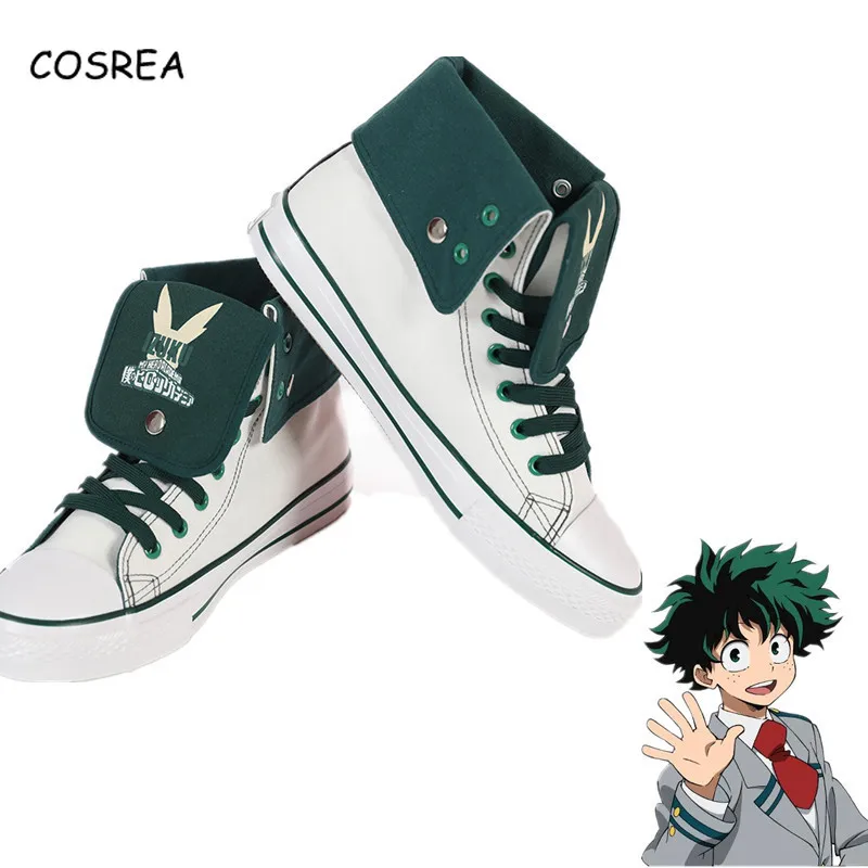 Аниме Boku No Hero Академия Bakugou Katsuki Izuku Midoriya мой герой косплей реквизит обувь для бега