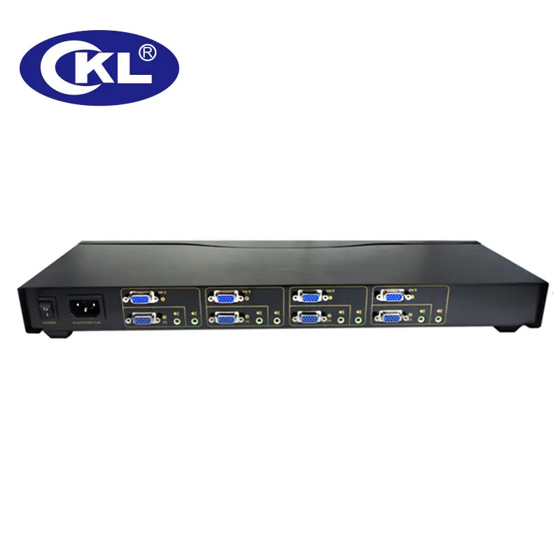 CKL 4A4 4x4 Матрица VGA переключатель сплиттер коробка с аудио и ИК пульт