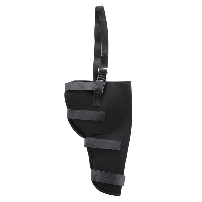 Left hind leg Наколенники для домашних животных, поддерживающий фиксатор для правой и левой ноги, оплетка для суставов, дышащая, травмирующая, восстанавливающая ноги, защита для собак - Цвет: Left hind leg