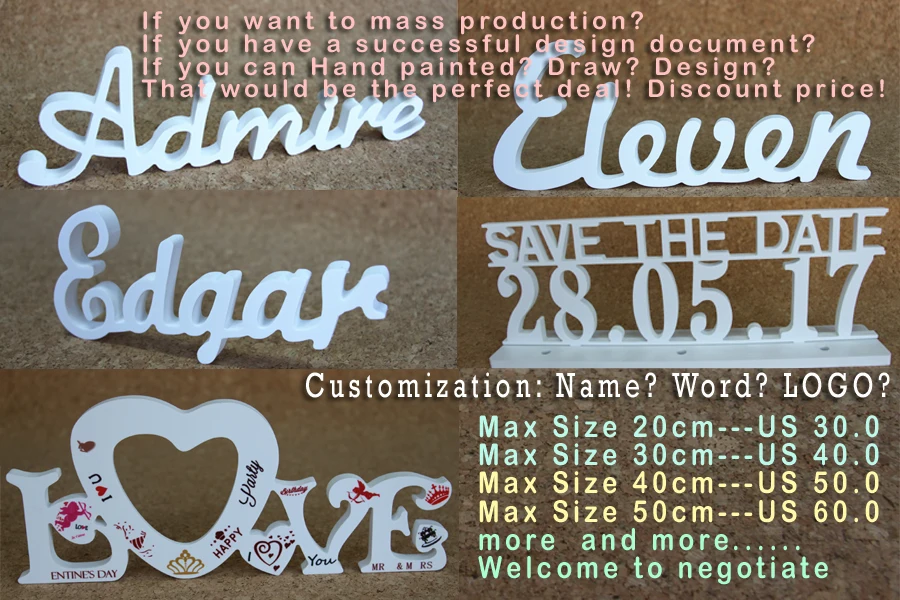 Новейшие креативные СВЕТОДИОДНЫЕ светящиеся деревянные буквы алфавит слово Mr &