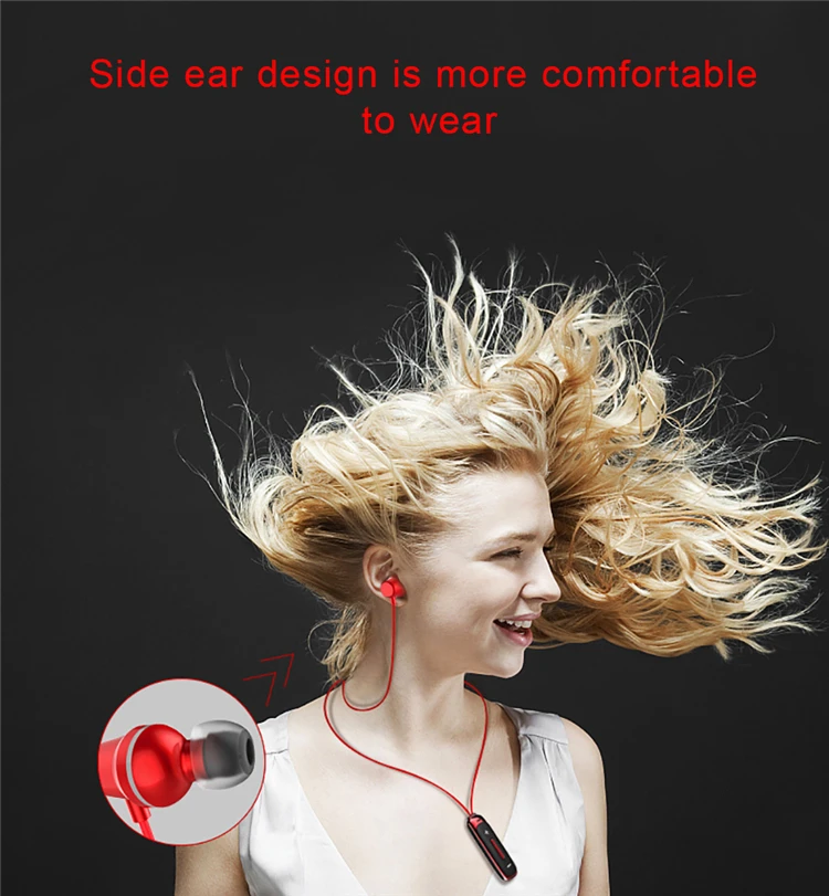 BT315 Bluetooth наушники в ухо гарнитура магнитные спортивные бас беспроводная с