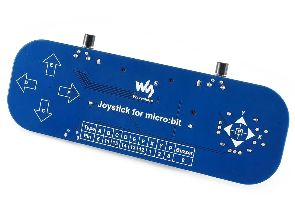 Waveshare модуль расширения геймпада для Micro: битный джойстик и кнопки воспроизводят