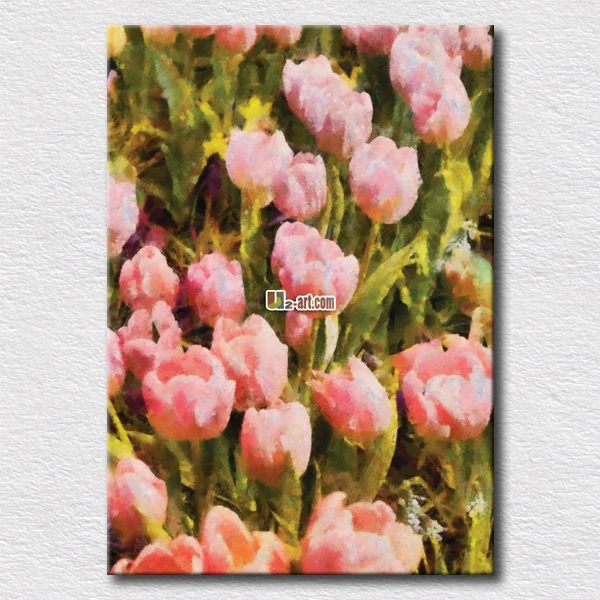 Розовые розы Картина маслом картины повесить на девушки спальни стены красивый