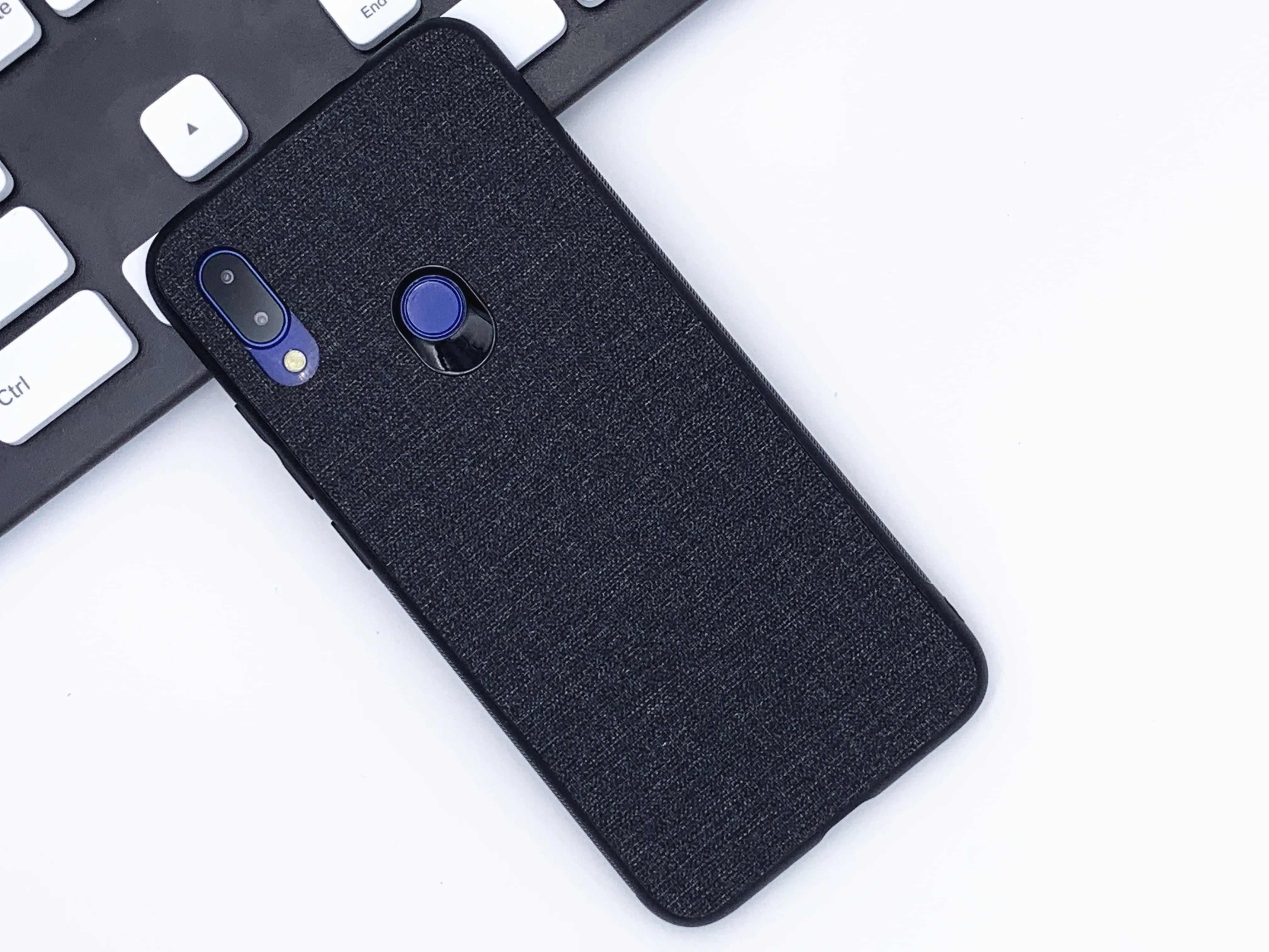 Чехол для Xiaomi Redmi note 7 Edition роскошный тканевый чехол из твердого поликарбоната в