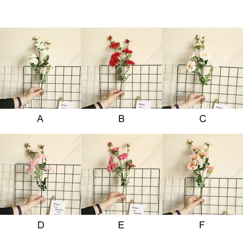 Cloth Simulation Rose Flower Artificial Peach Blossom Chinese Fake For Wedding Decoration | Дом и сад